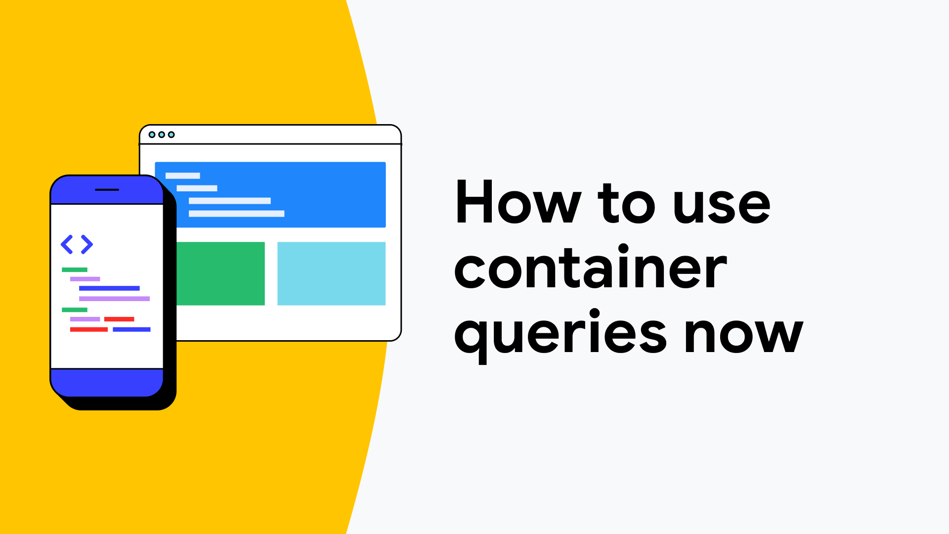 How to use container queries now